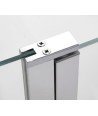 Mampara rectangular fijo + puerta abatible con lateral fijo | Combi C