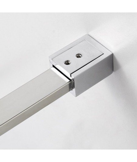 Mampara de ducha un vidrio fijo de 8 mm 【Con barra paralela】