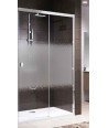Mampara frontal de ducha una fija y corredera Novellini UP 2P