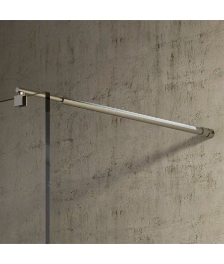 Mampara de una hoja fija en plata Fresh ® FR633 Kassandra