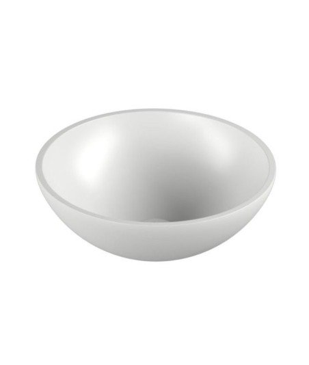 Lavabo de resina redondo | de 38 de diámetro en oferta