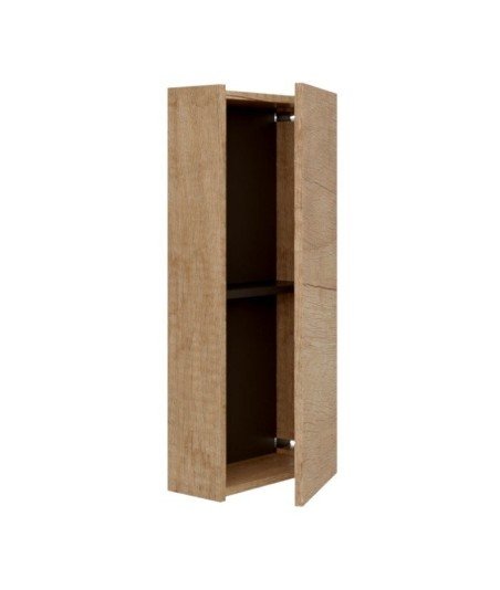 Mueble auxiliar con puerta roble 80 x 35 x 16 cm