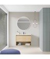 Mueble de baño 1 cajón roble arenado Niwa Amizuva