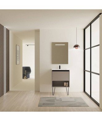 Mueble de baño fumé arenado Yoko Amizuva