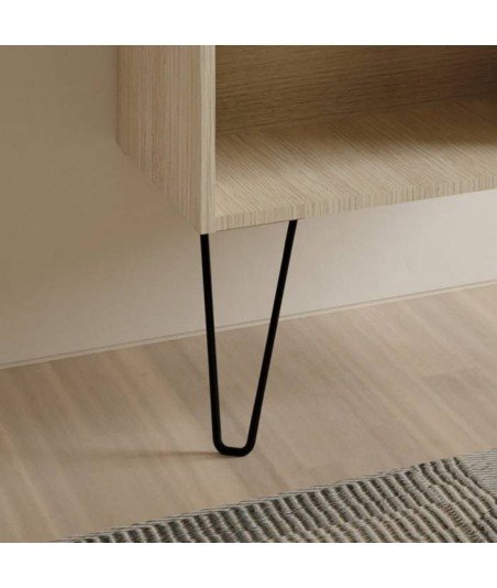 Mueble de roble arenado arenado Yoko Amizuva