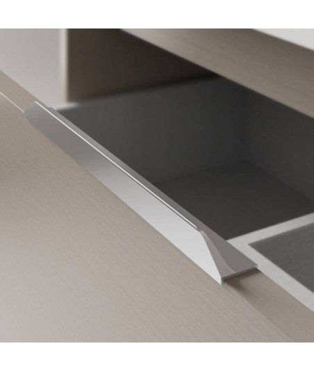 Mueble de baño 2 cajones fumé arenado Suki Amizuva