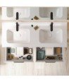 Mueble de baño 4 cajones fumé arenado Suki Amizuva