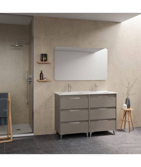 Mueble de baño 6 cajones fumé areando Suki Amizuva