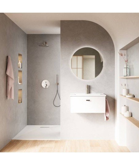 Mueble de baño 1 cajón blanco mate Mei Amizuva Royo oferta