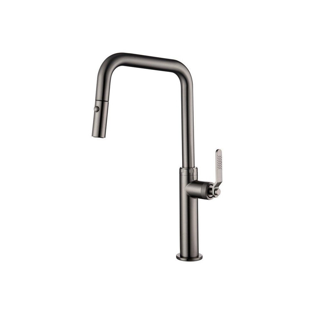 Grifo extraíble de cocina Niza Imex | GCE027/BGM