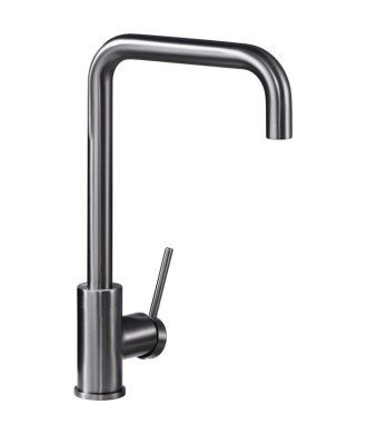 Grifo black gun metal de cocina Loira Imex oferta | GCR004/BGM