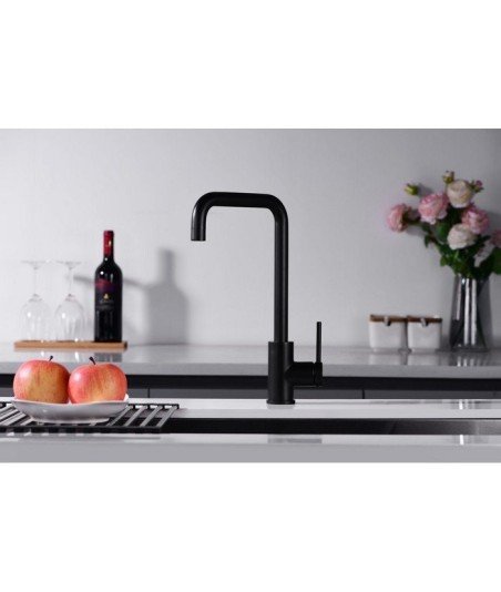 Grifo negro mate de cocina Loira Imex barato | GCR004/NG