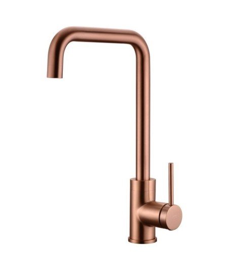 Grifo oro rosa cepillado de cocina Loira Imex barato | GCR004/OC