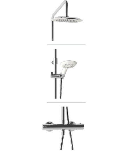 Columna de ducha termostática | Modelo Carola Llubibath