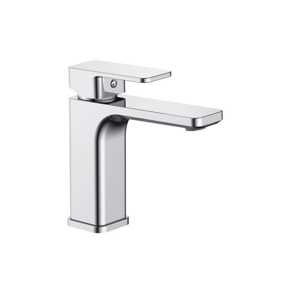 Grifo de lavabo en color plata brillo oferta【 Llubibath Padua】