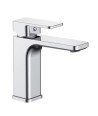 Grifo de lavabo en color plata brillo oferta【 Llubibath Padua】