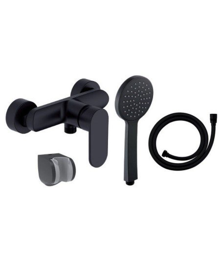 Grifo de ducha modelo Aura en oferta【 Negro mate】