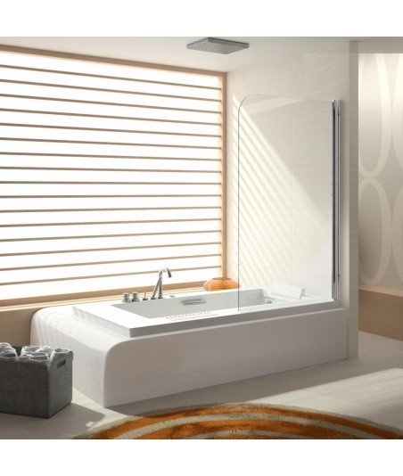 Mampara de bañera con puerta abatible serie 300