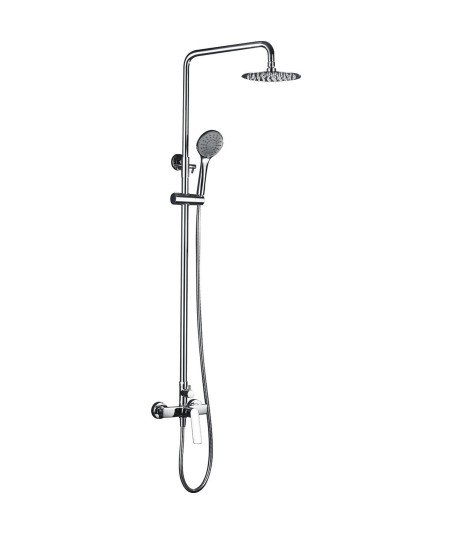 Columna de ducha plata Luxor IMEX - BDX023
