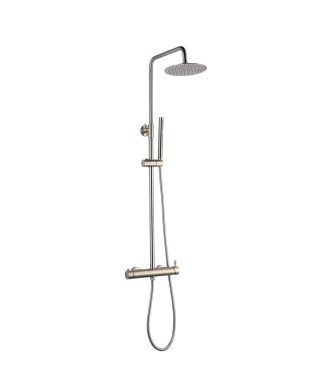 Columna de ducha en color níquel cepillado ✓ Envío gratis CO500 37