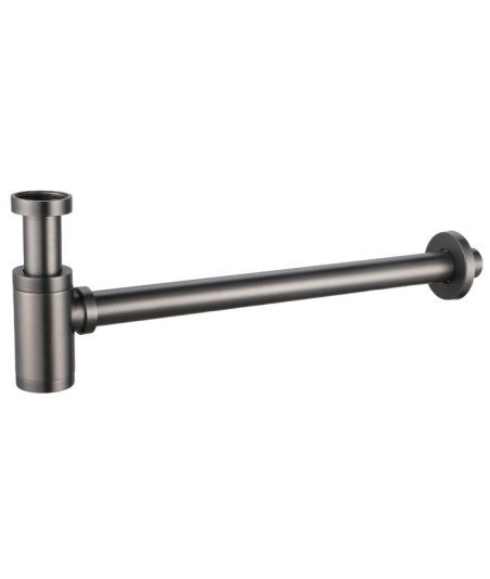 Sifón black gun metal visto IMEX | SCL002/BGM