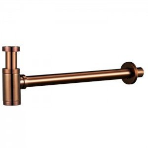 Sifón negro oro rosa imex