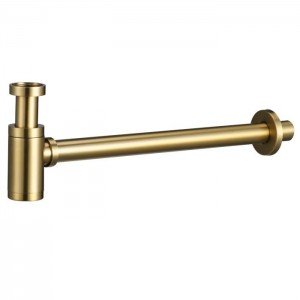 Sifón oro cepillado imex