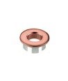 Embellecedor rebosadero oro rosa IMEX