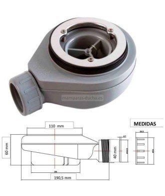 Plato de ducha carga mineral serie Style Plus