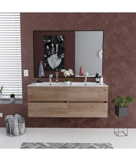 Mueble de baño 4 cajones odila Berk Torvisco