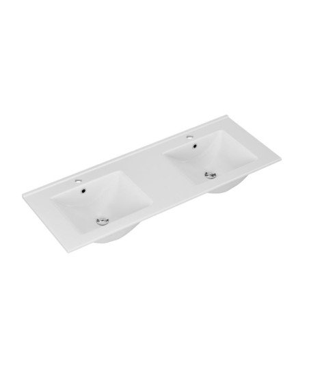 Mueble de baño 4 cajones blanco brillo Berk Torvisco