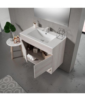 Mueble de baño color palmera 120 cm de ancho| En oferta