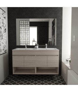 Mueble de baño color palmera 120 cm de ancho| En oferta
