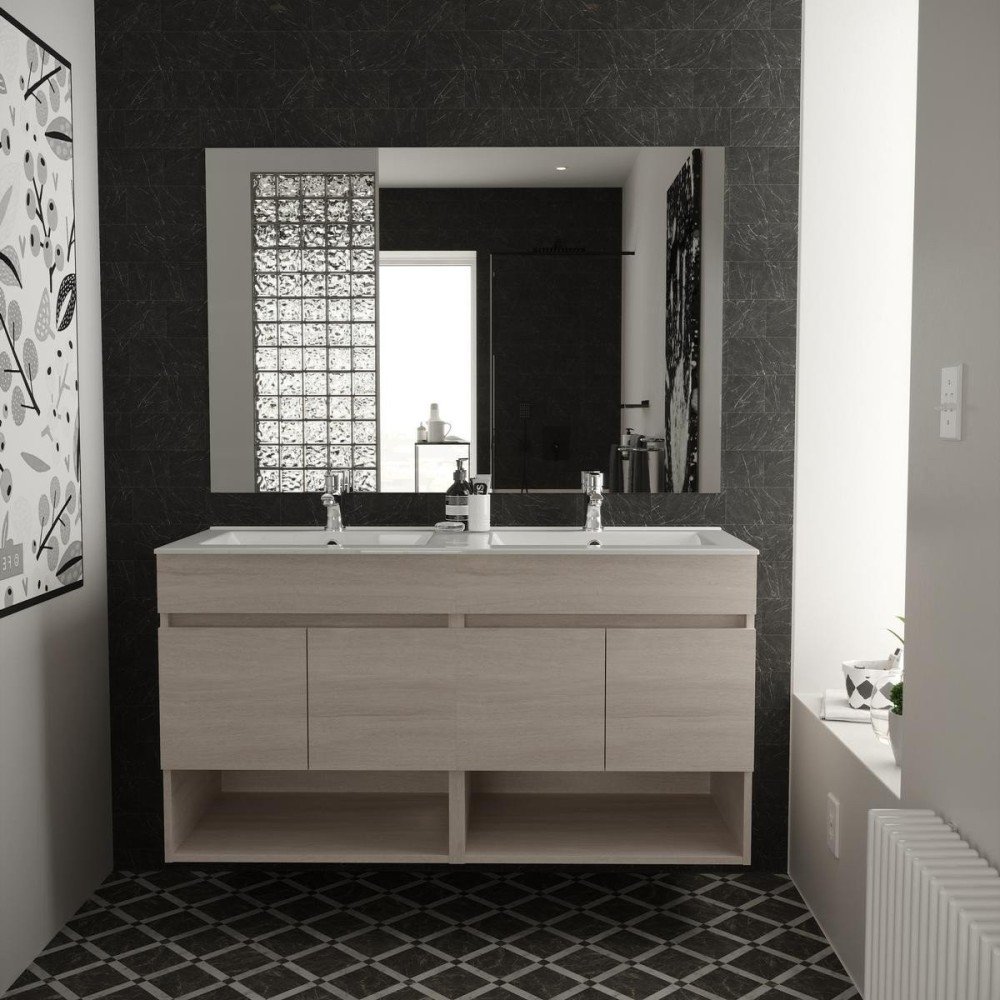 Mueble de baño color palmera 120 cm de ancho| En oferta