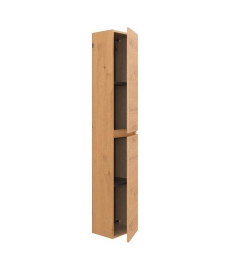 Columna auxiliar con patas alto 160 cm con doble puerta sand