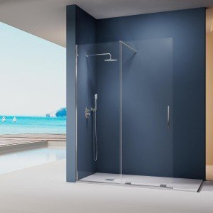 Mampara de ducha fijo más...