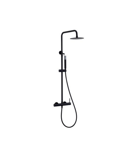Columna de ducha Monza NEGRA IMEX en oferta | BDM039/NG
