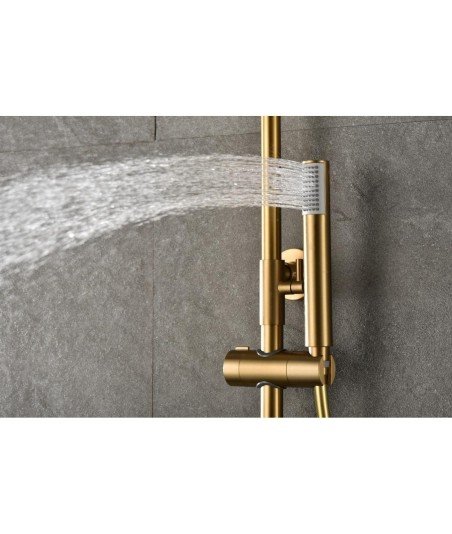 Columna termostática ducha Monza IMEX en oferta | BTM039/OC