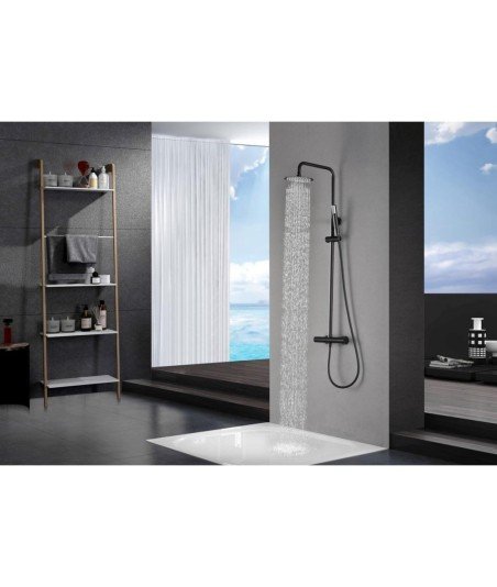 Columna termostática ducha Monza IMEX en oferta | BTM039/NG