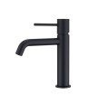 Grifo monomando de lavabo negro mate Monza IMEX | BDM039-1NG