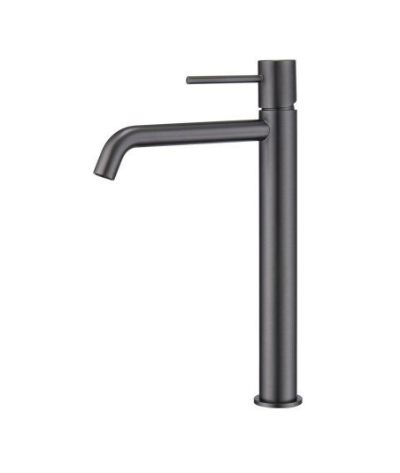Grifo caño alto de lavabo black gun metal Monza IMEX| BDM039-3BGM