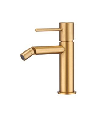 Grifo monomando de bidé oro Monza IMEX | BDM039-2OC
