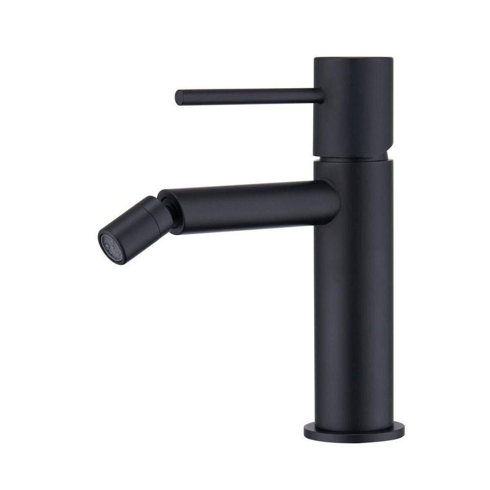 Grifo monomando de bidé negro mate Monza IMEX | BDM039-2NG