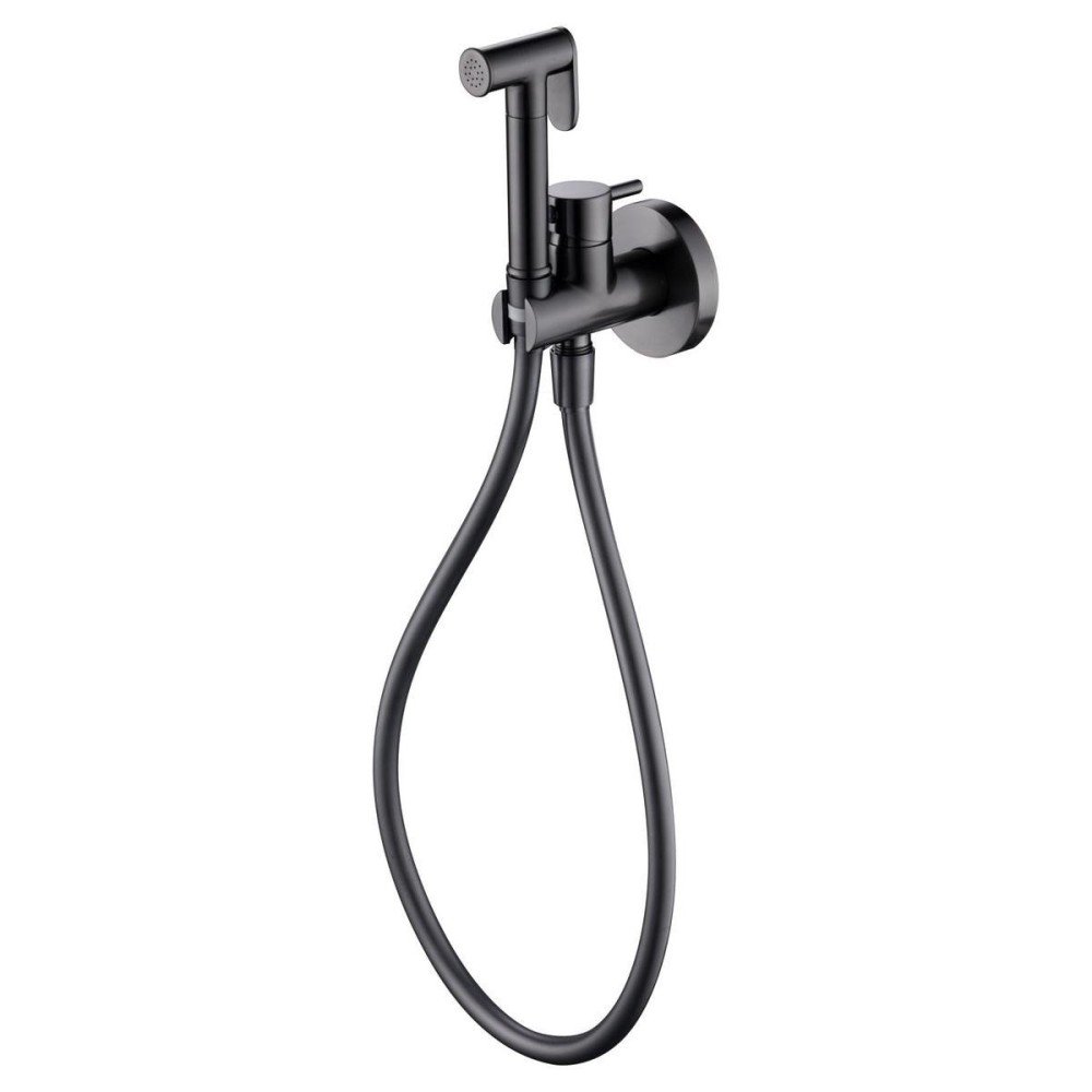 Grifo black gun metal de bidé empotrado Múnich IMEX | RDM001/BGM