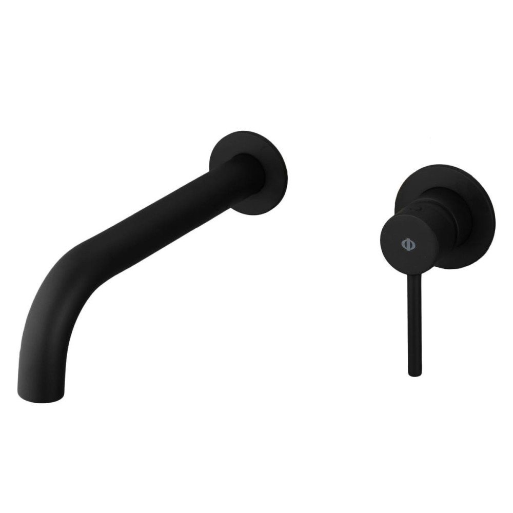 Grifo empotrado lavabo negro GME | Mamparas Blau