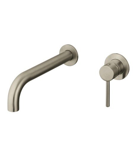 Grifo níquel cepillado empotrado de lavabo Sirio IO | Ref.3190NQ