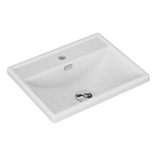 Lavabo de encastre cerámico...