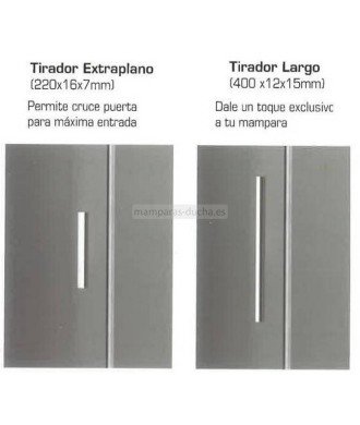Mampara de bañera frontal 2 fijos + 2 correderas ✅ Basic GME