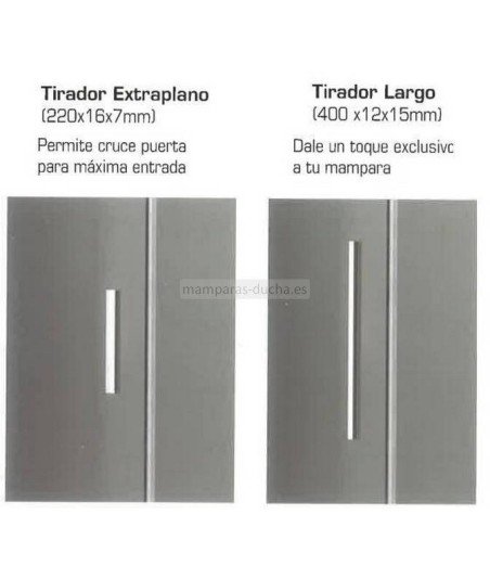 Mampara de bañera frontal 2 fijos + 2 correderas ✅ Basic GME