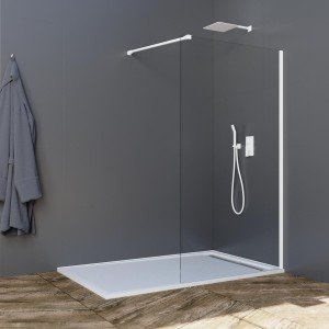 Mampara de ducha fija en...
